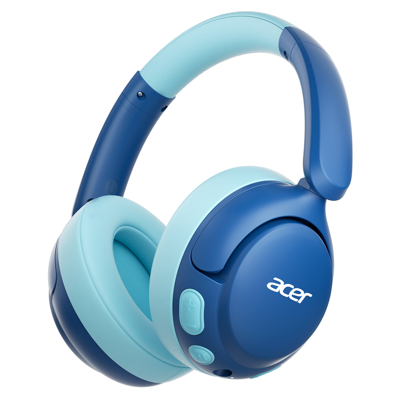 Anc Wireless Over Ear Headphones - เอเซอร์ OHR725 หูฟังบลูทูธ 5.4 สำหรับเด็กหูฟังไร้สายแบบครอบหูแบบพับได้ 85dB