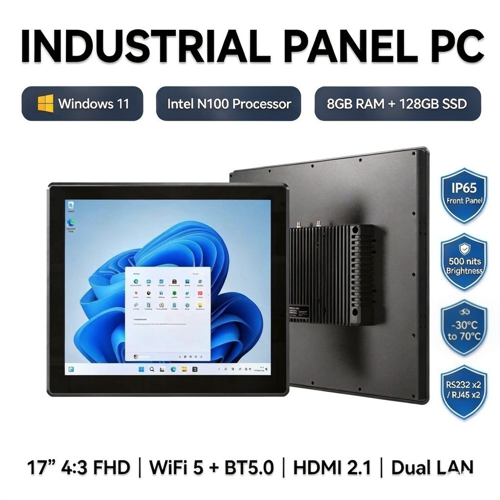Tablets - แท็บเล็ตอุตสาหกรรม ขนาด 17 นิ้ว ทนทาน กันน้ำ