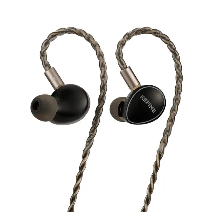 Planar Magnetic Iem Earphones - หูฟังอินเอียร์ KEFINE Quatio พร้อมไดรเวอร์ไฮบริด 2DD+2BA และหัวปรับเสียงที่เปลี่ยนได้