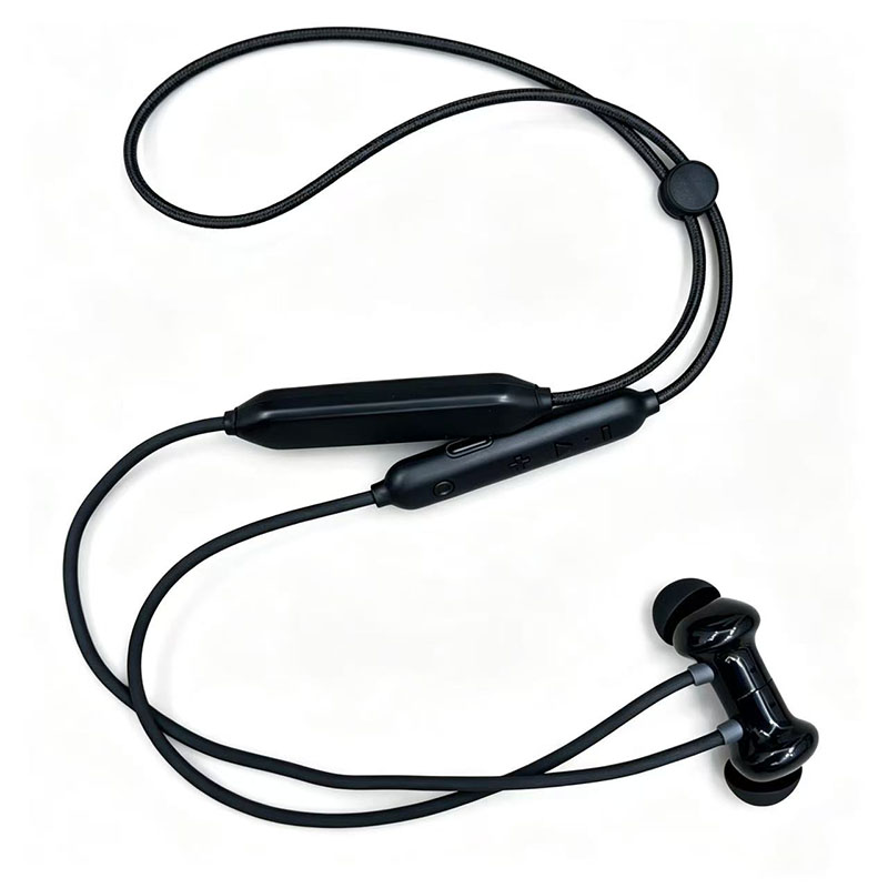 Magnetic Neckband Sports Earphones - หูฟังบลูทูธ 5.0 แบบคล้องคอ หูฟังแม่เหล็กแบบใส่ในหู ชาร์จผ่านพอร์ต Type