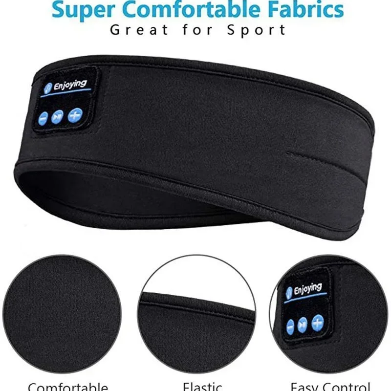 หูฟังบลูทูธไร้สายแบบคาดศีรษะ ห - Sleep Mask Headphones Bluetooth บทวิจารณ์และราคา