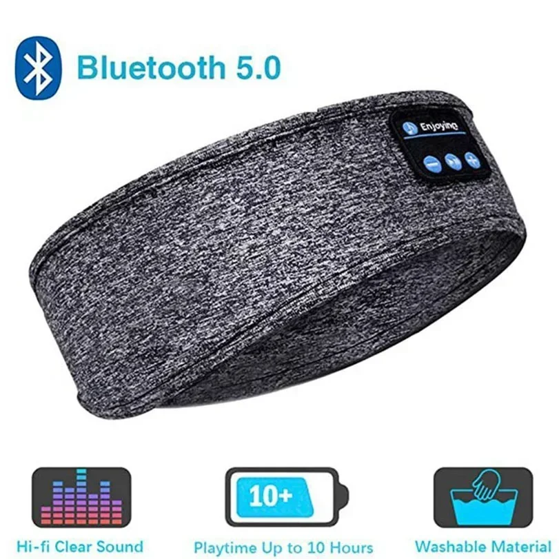 หูฟังบลูทูธไร้สายแบบคาดศีรษะ ห - Sleep Mask Headphones Bluetooth บทวิจารณ์และราคา