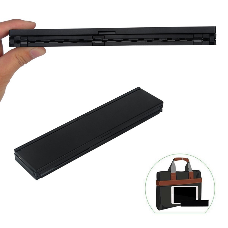 ● คีย์บอร์ดบลูทูธแบบพับได้ พกพ - Tablets บทวิจารณ์และราคา