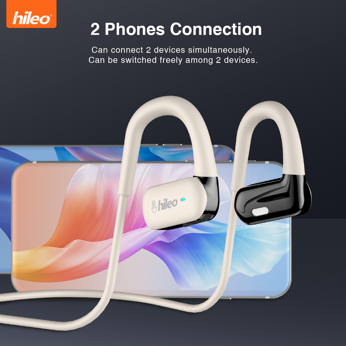 ลำโพง Hileo Hi77 หูฟังบลูทูธไร - Bone Conduction Running Headphones บทวิจารณ์และราคา