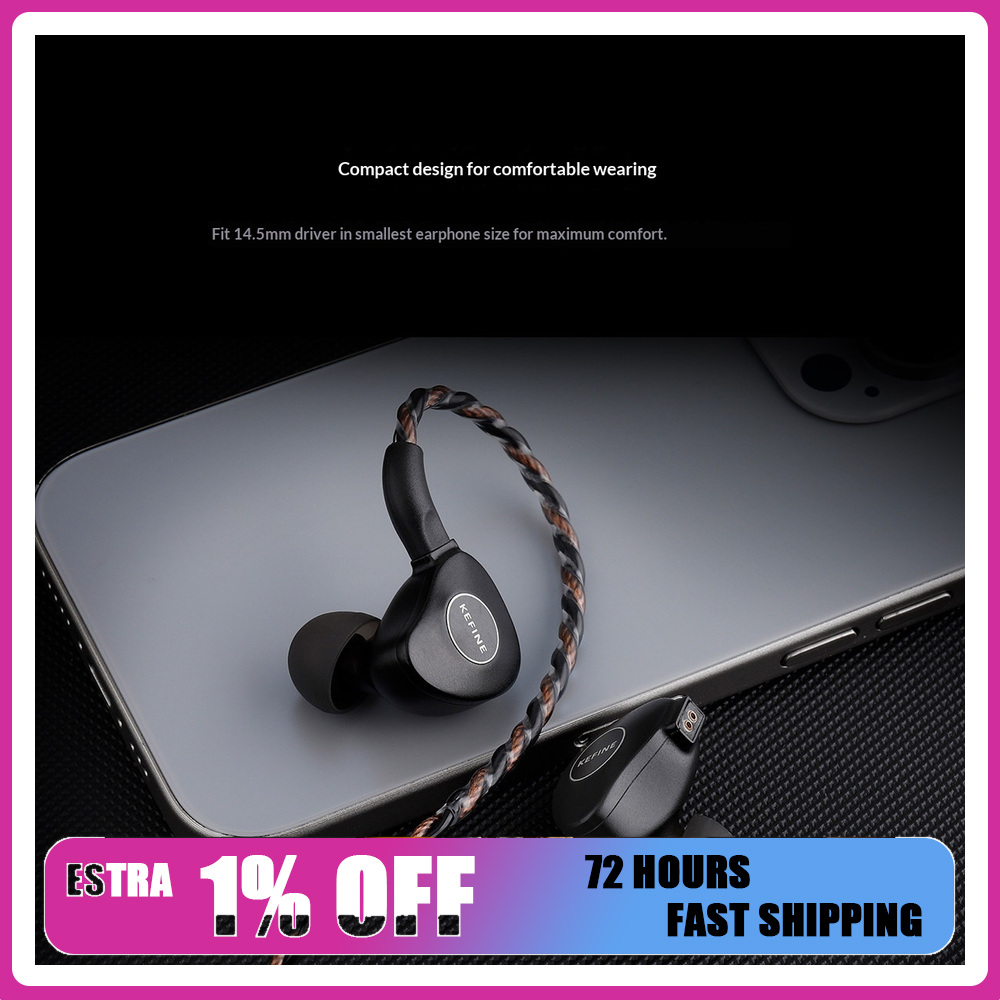 KEFINE Klanar หูฟังอินเอียร์พร - Planar Magnetic Iem Earphones บทวิจารณ์และราคา