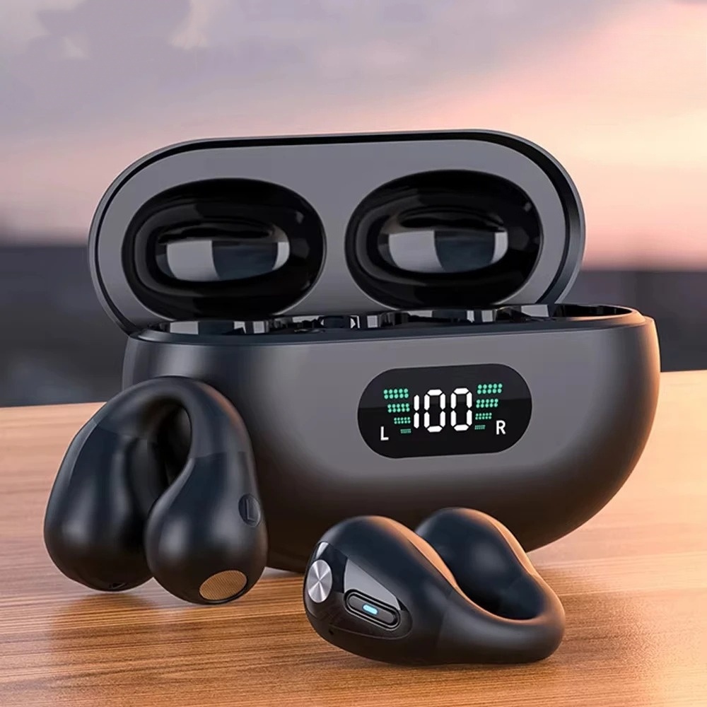 หูฟังบลูทูธแบบหนีบหู แบตเตอรี่ - Anc Wireless Over Ear Headphones บทวิจารณ์และราคา