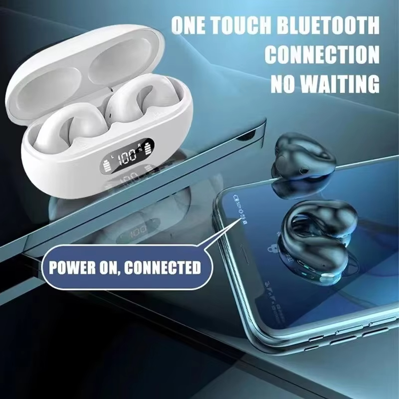 หูฟังบลูทูธแบบหนีบหู แบตเตอรี่ - Anc Wireless Over Ear Headphones บทวิจารณ์และราคา