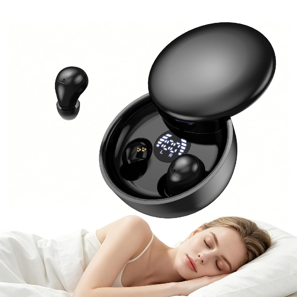 หูฟังขนาดเล็กแบบมองไม่เห็น หูฟ - Sleep Mask Headphones Bluetooth บทวิจารณ์และราคา