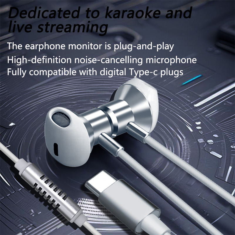 หูฟังคาราโอเกะแบบมีสายประเภท C - In Ear Monitors For Singers บทวิจารณ์และราคา