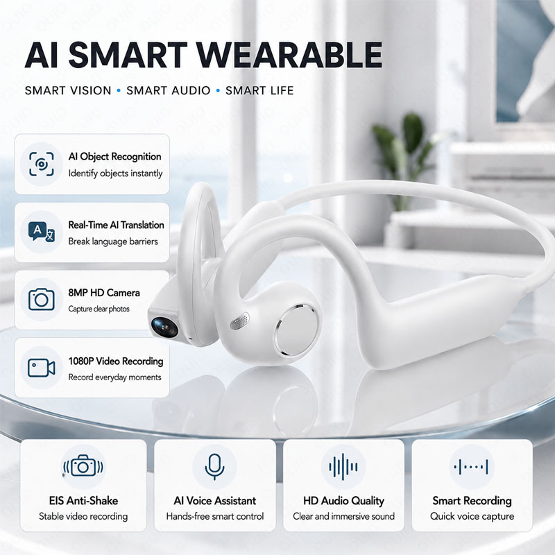 หูฟังไร้สายสำหรับกีฬา BT 5.4 พ - Headphones บทวิจารณ์และราคา