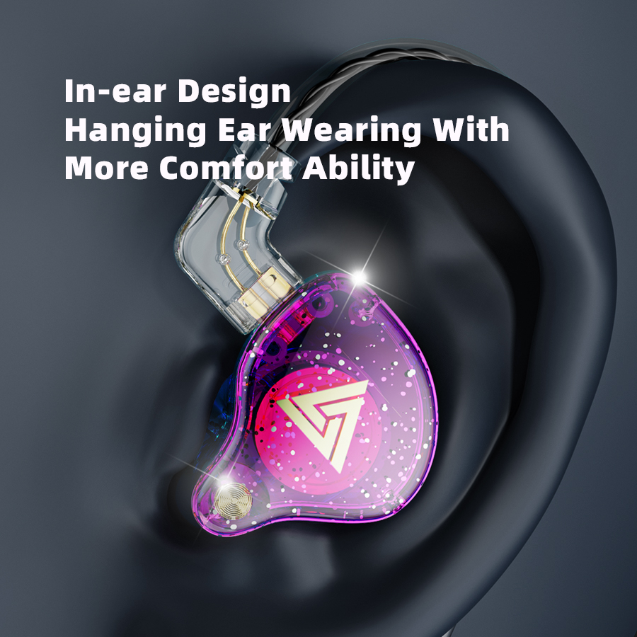 หูฟังแบบมีสาย QKZ AK6 PRO HiFi - In Ear Monitors For Singers บทวิจารณ์และราคา