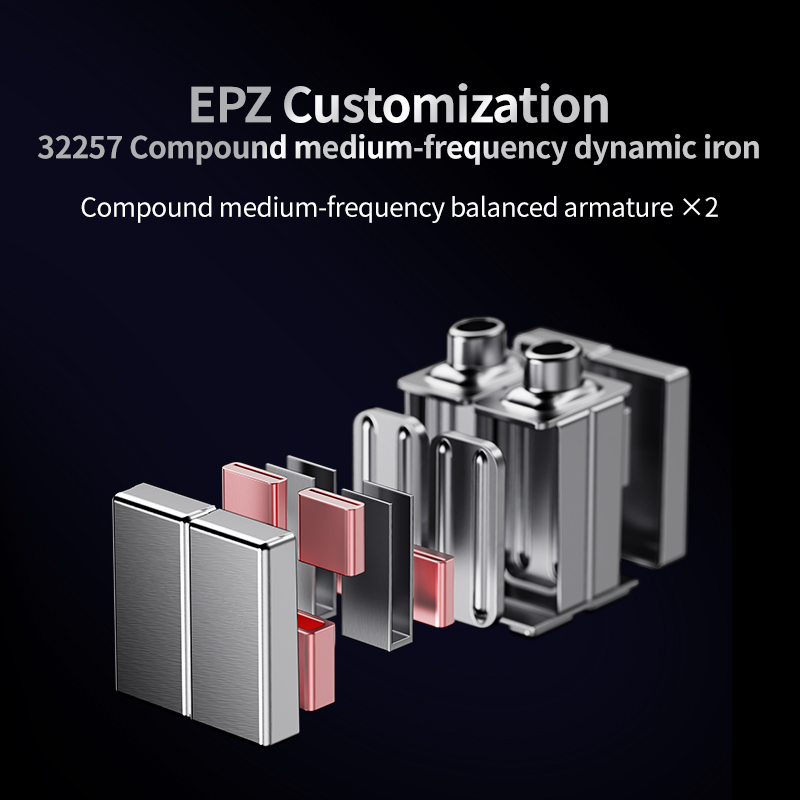 EPZ K9 หูฟังชนิดใส่ในหู 1DD+8B - Planar Magnetic Iem Earphones บทวิจารณ์และราคา