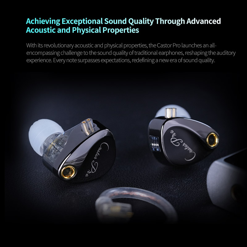 หูฟัง KZ Castor PRO แบบใส่ในหู - In Ear Monitors For Singers บทวิจารณ์และราคา