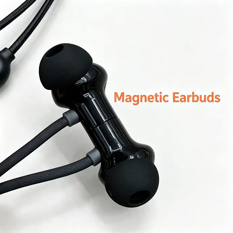หูฟังบลูทูธ 5.0 แบบคล้องคอ หูฟ - Magnetic Neckband Sports Earphones บทวิจารณ์และราคา