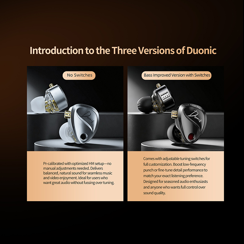 KZ Duonic หูฟังอินเอียร์แบบมีส - Planar Magnetic Iem Earphones บทวิจารณ์และราคา