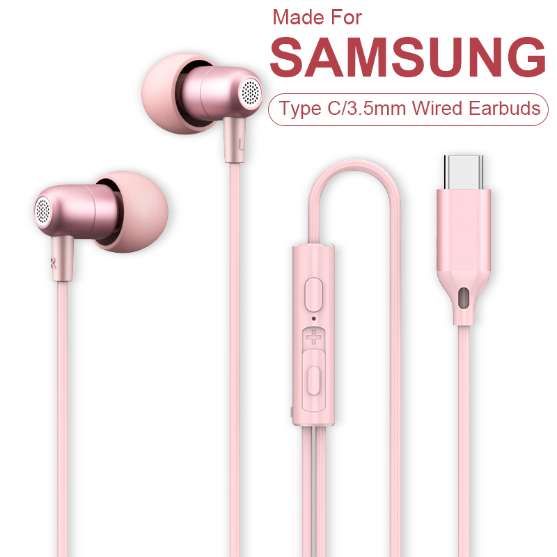 สำหรับ Samsung Galaxy S26 S25  - Type C Wired Earphones With Mic บทวิจารณ์และราคา
