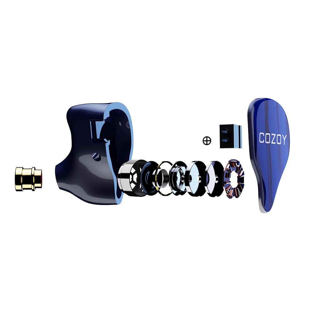 COZOY D1 IEM HIFI หูฟังอินเอีย - Planar Magnetic Iem Earphones บทวิจารณ์และราคา