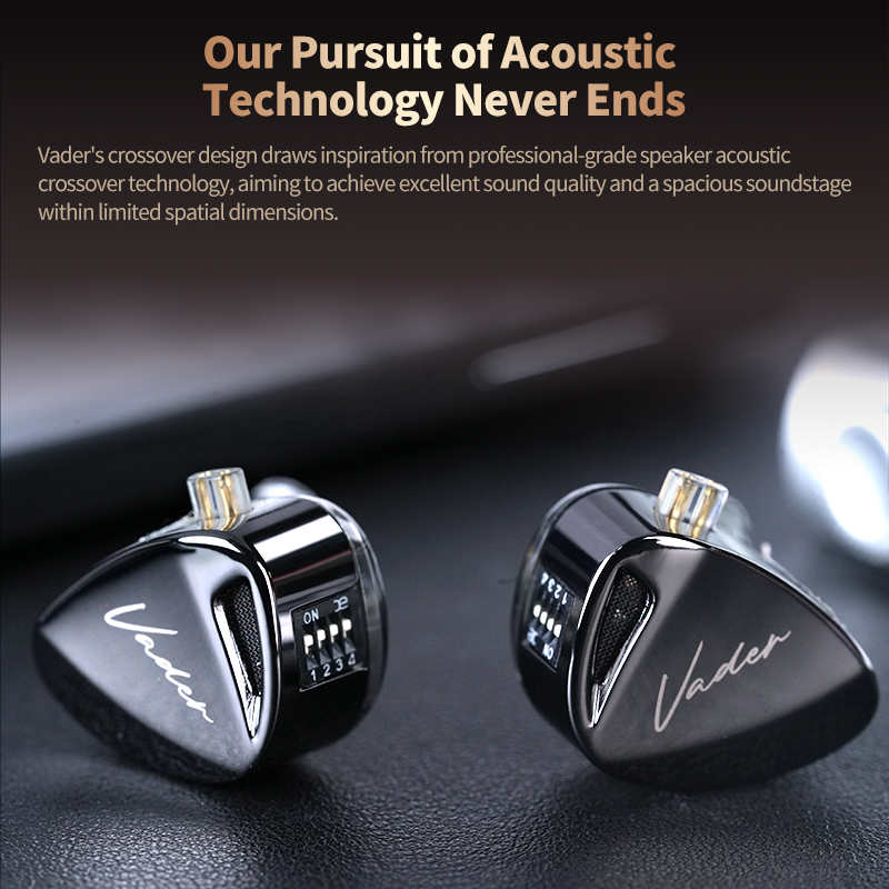 KZ Vader 3 ไดรเวอร์ไดนามิก หูฟ - In Ear Monitors For Singers บทวิจารณ์และราคา